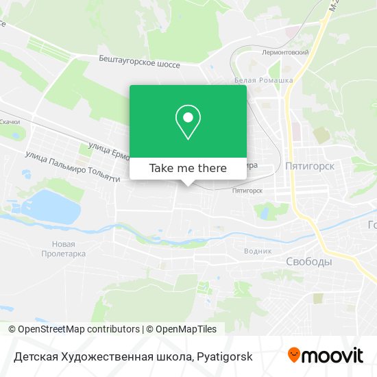 Детская Художественная школа map