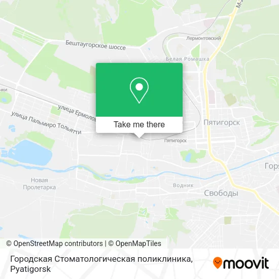 Городская Стоматологическая поликлиника map