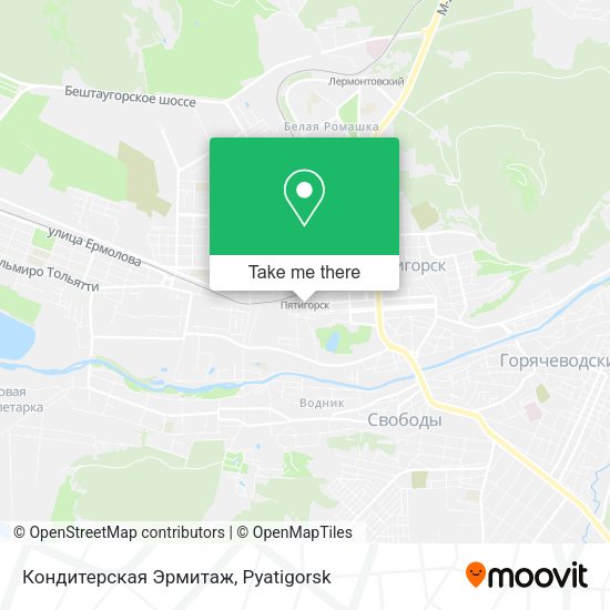 Кондитерская Эрмитаж map