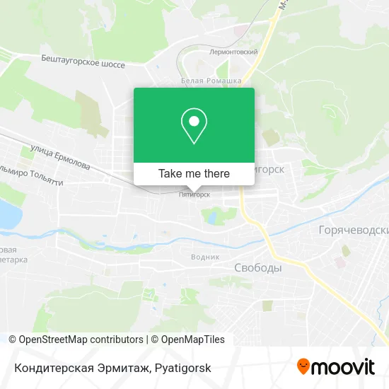 Кондитерская Эрмитаж map