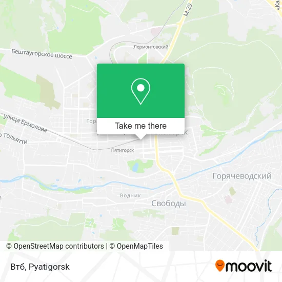 Втб map