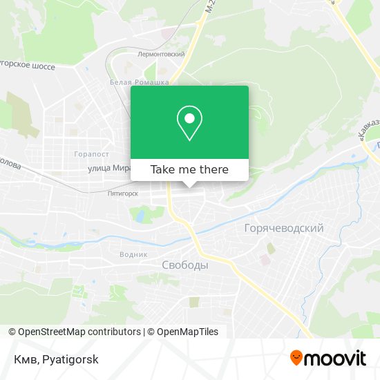 Кмв map