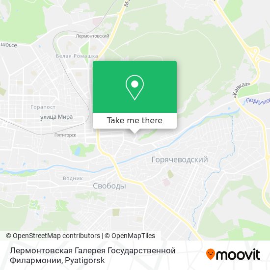 Лермонтовская Галерея Государственной Филармонии map