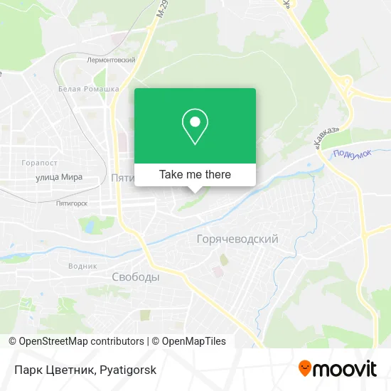 Парк Цветник map