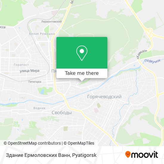 Здание Ермоловских Ванн map