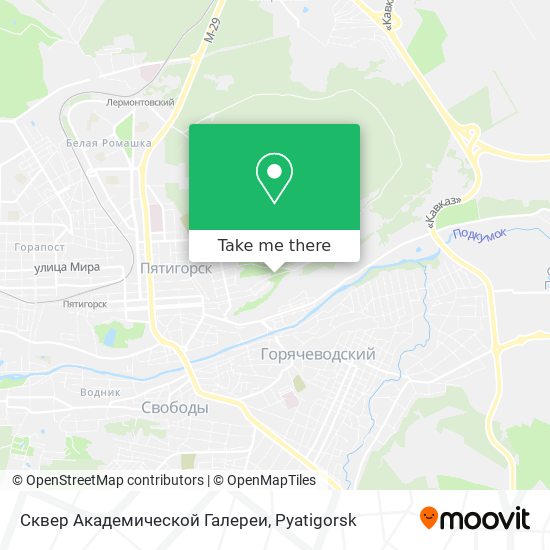 Сквер Академической Галереи map