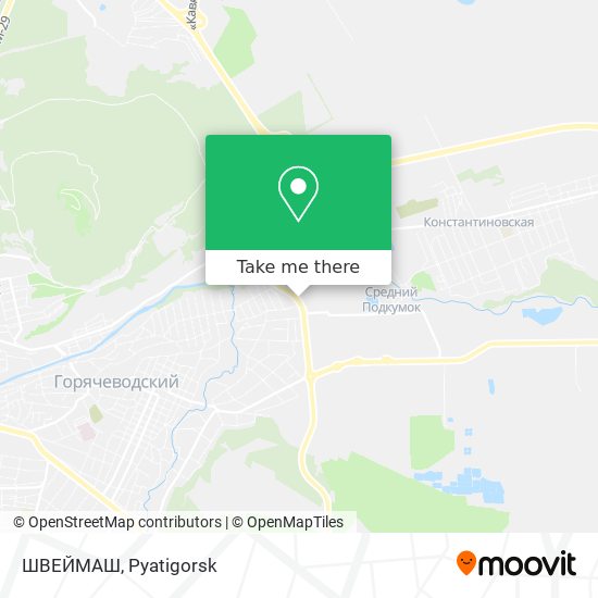 ШВЕЙМАШ map