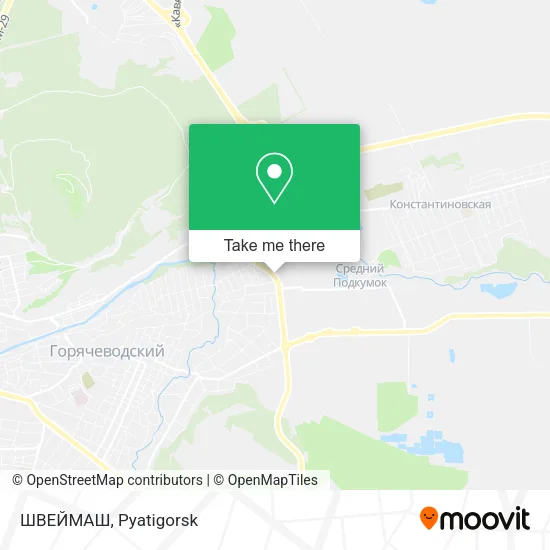ШВЕЙМАШ map