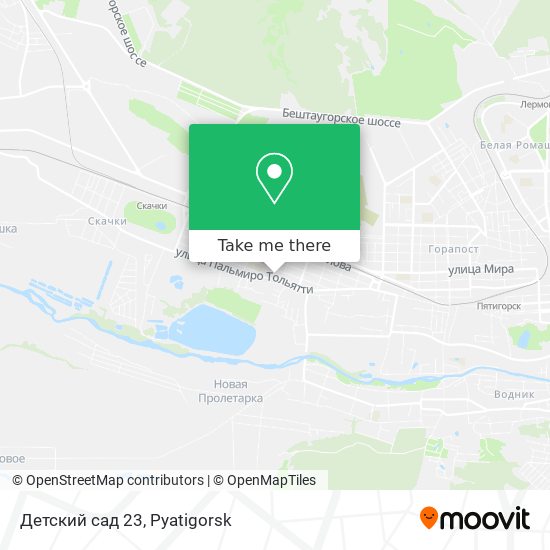 Детский сад 23 map