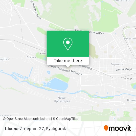 Школа-Интернат 27 map