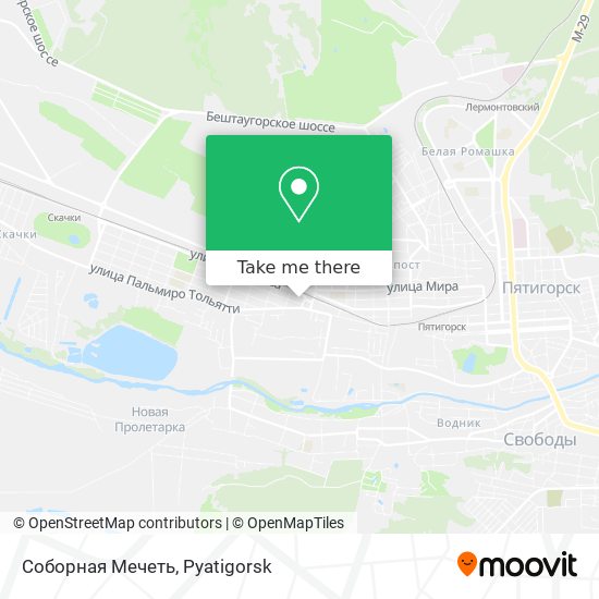 Соборная Мечеть map