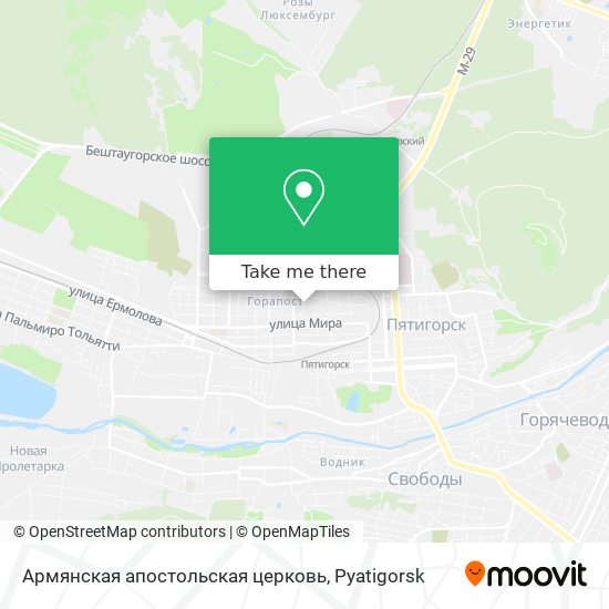 Армянская апостольская церковь map