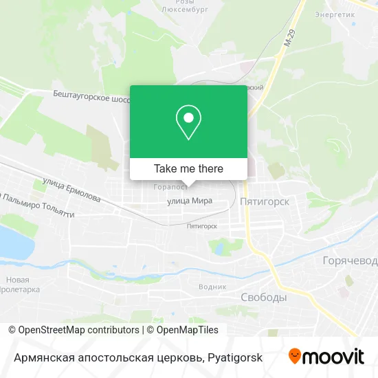 Армянская апостольская церковь map