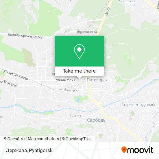 Держава map