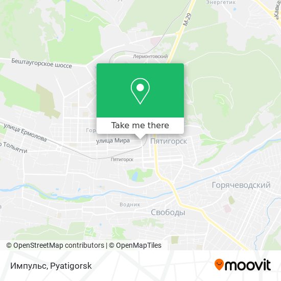 Импульс map