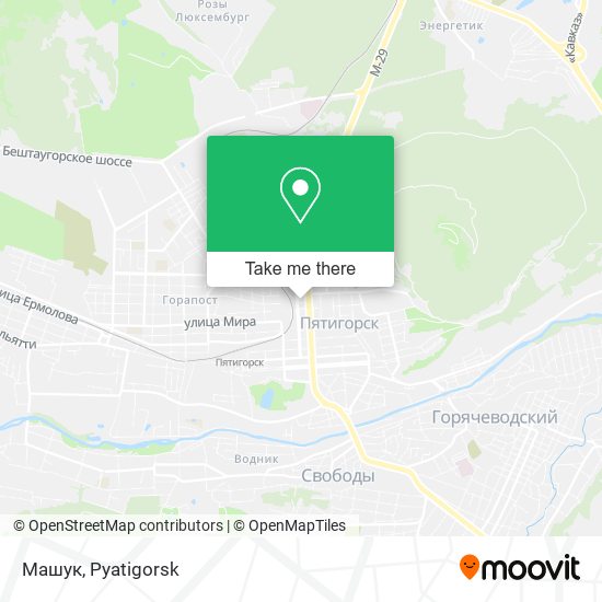 Машук map