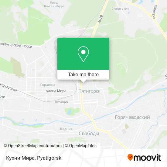 Кухни Мира map