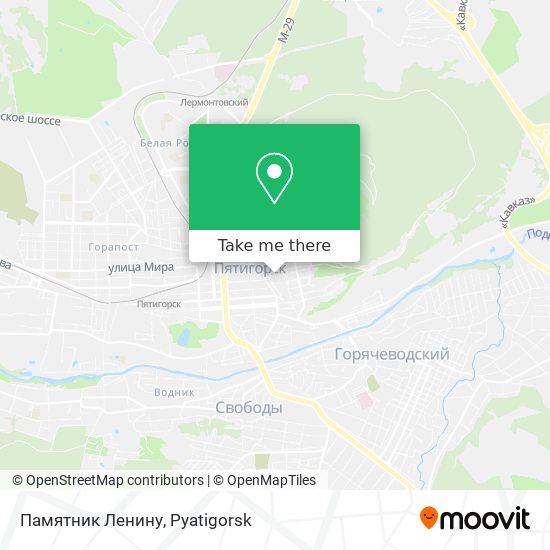 Памятник Ленину map