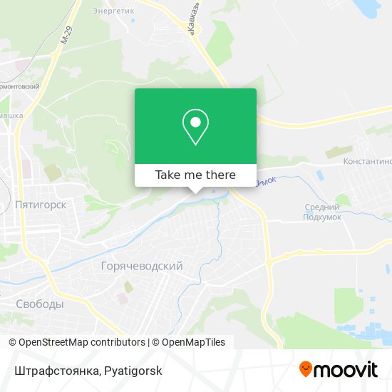 Штрафстоянка map