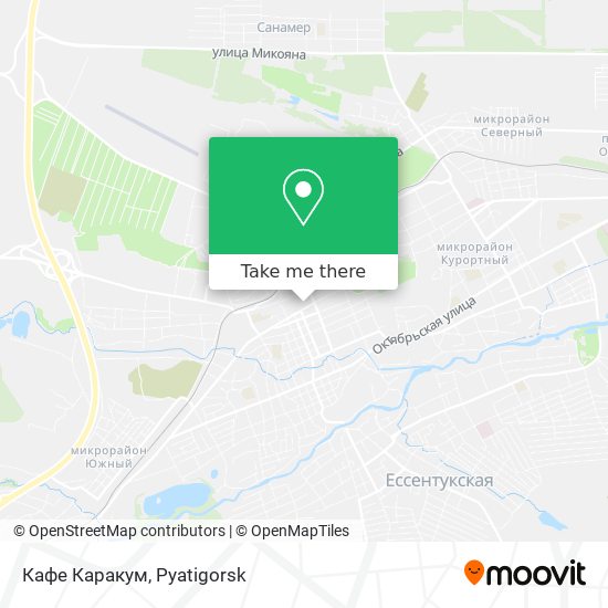 Кафе Каракум map