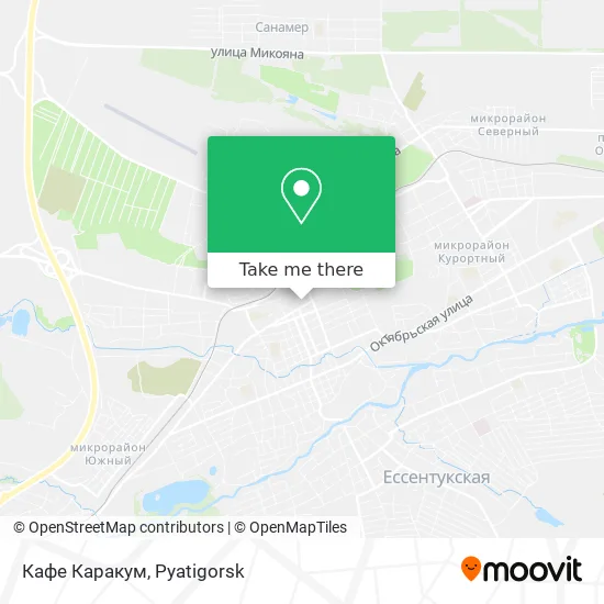 Кафе Каракум map