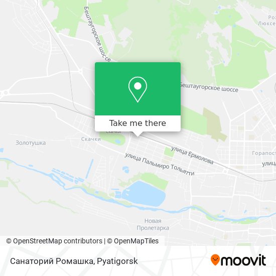Санаторий Ромашка map