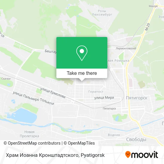 Храм Иоанна Кронштадтского map