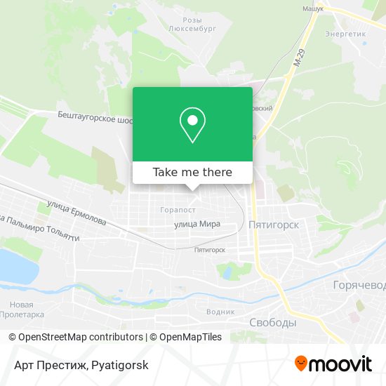 Арт Престиж map