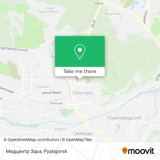 Медцентр Зара map