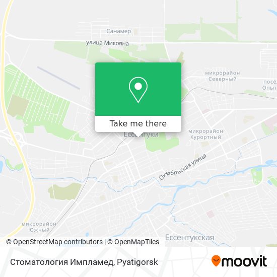 Стоматология Импламед map
