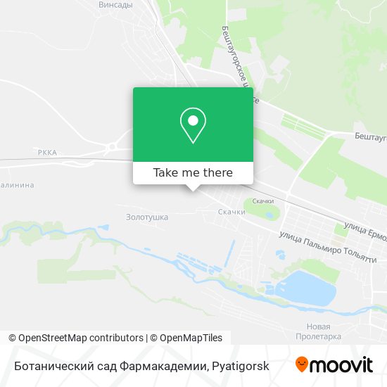 Ботанический сад Фармакадемии map