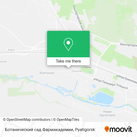 Ботанический сад Фармакадемии map