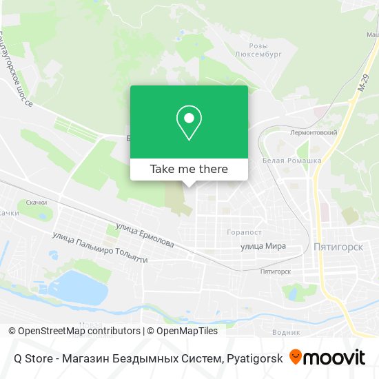 Q Store - Магазин Бездымных Систем map