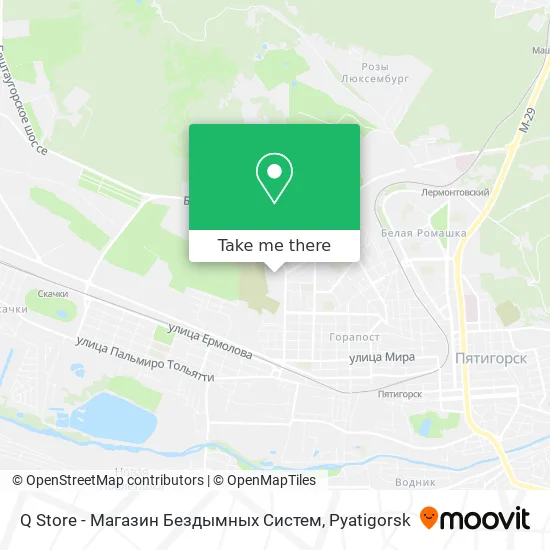 Q Store - Магазин Бездымных Систем map