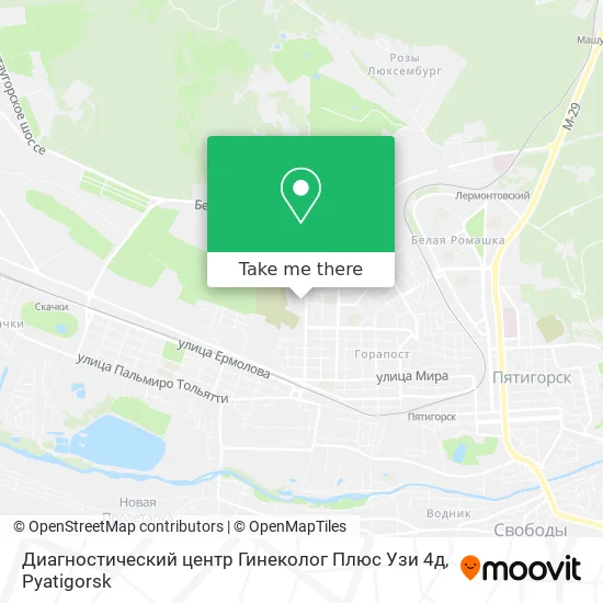 Диагностический центр Гинеколог Плюс Узи 4д map