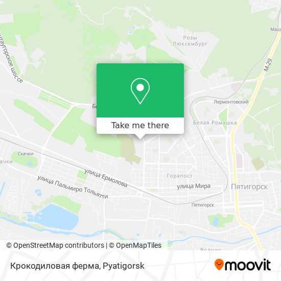 Крокодиловая ферма map