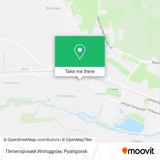 Пятигорский Ипподром map