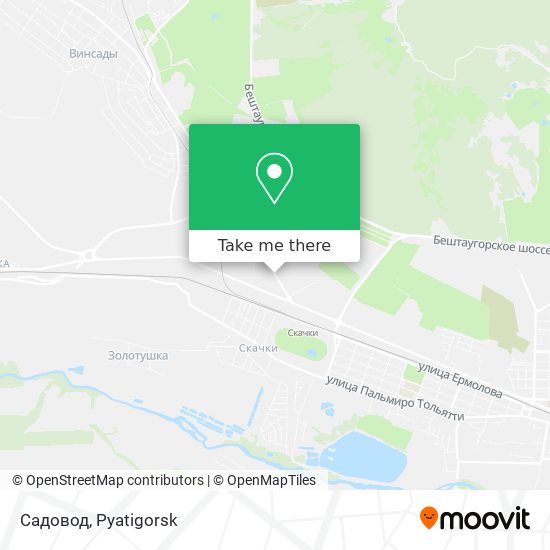 Садовод map