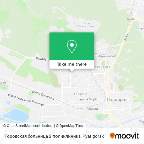 Городская больница 2 поликлиника map