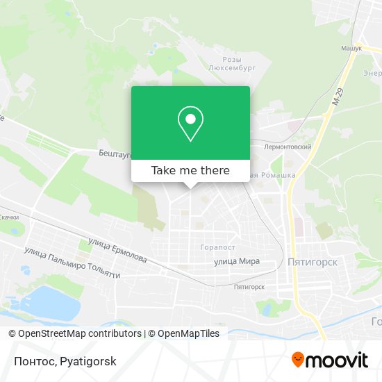 Понтос map