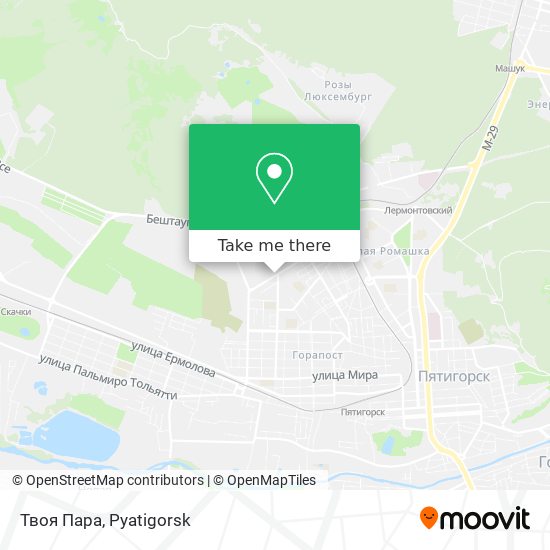 Твоя Пара map