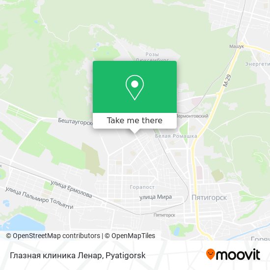 Глазная клиника Ленар map