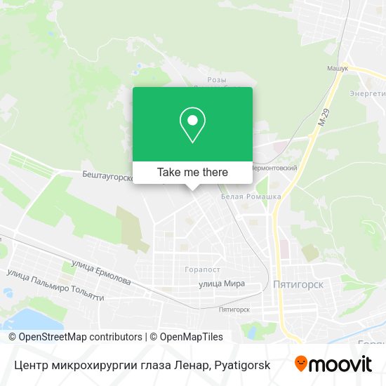 Центр микрохирургии глаза Ленар map