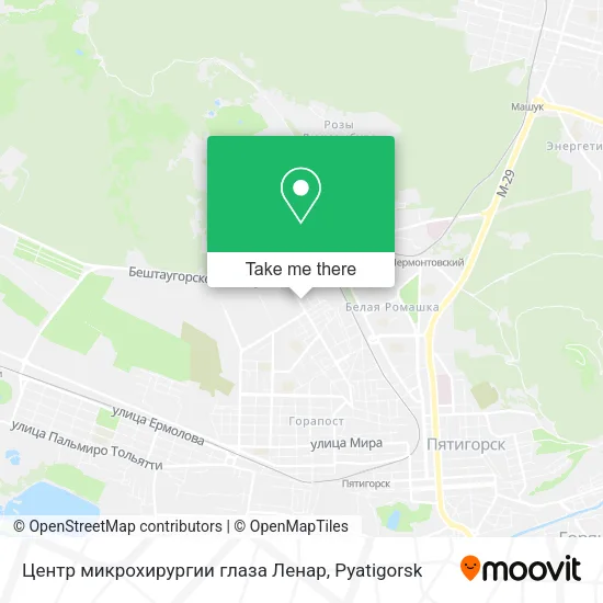 Центр микрохирургии глаза Ленар map
