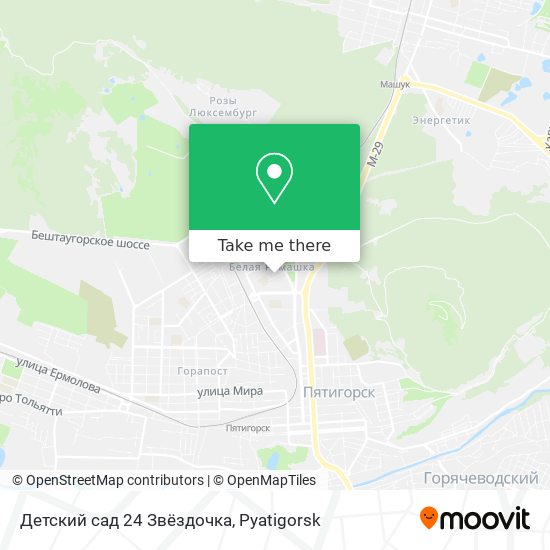 Детский сад 24 Звёздочка map
