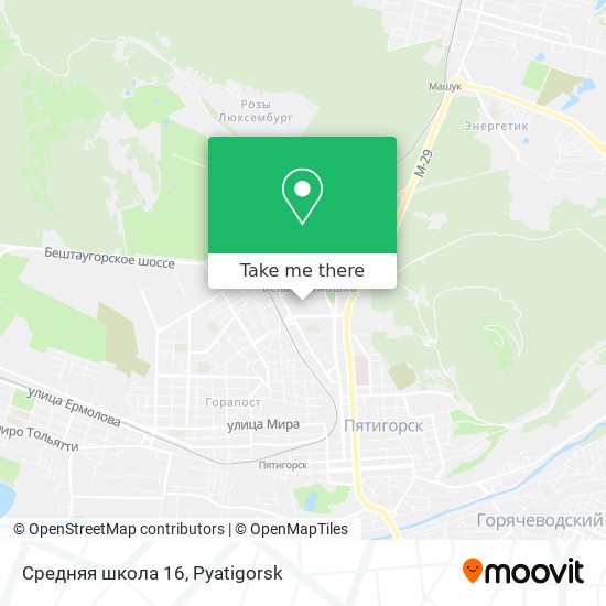 Средняя школа 16 map