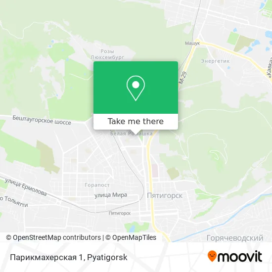Парикмахерская 1 map