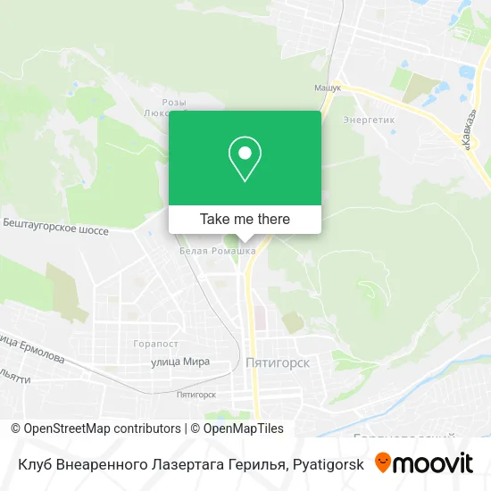 Клуб Внеаренного Лазертага Герилья map