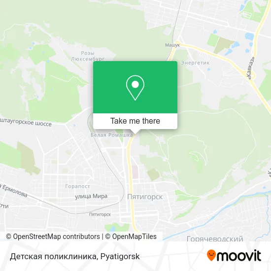 Детская поликлиника map