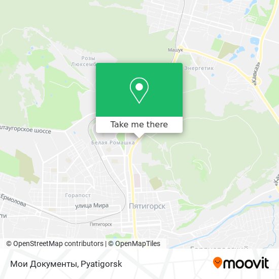 Мои Документы map